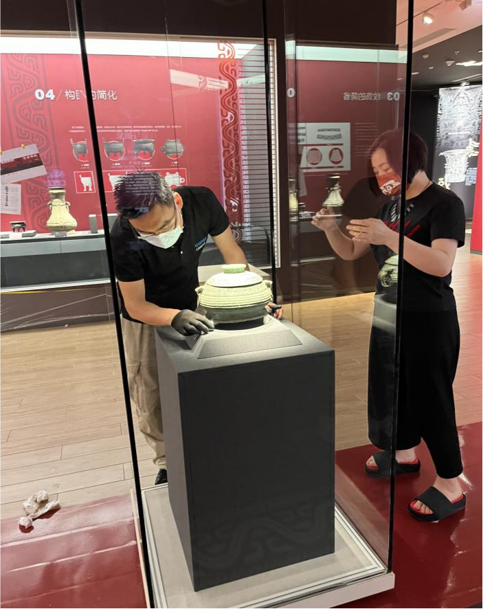 “繁简之间” 震撼登场——宝鸡出土青铜器纹饰艺术展在杭州市临平区博物馆开展啦！
